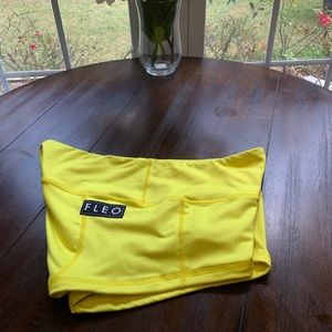 Fleo Neon Yellow Low Rise Contour